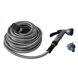 Garden flexible inner PVC stainless steel metal garden hose