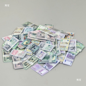Billetes de Dinero en Miniatura, Monedas de Papel, Dólares Estadounidenses, Accesorios para Casa de Muñecas, Artículos Pequeños, Comida de Juguete, Adornos para Casa de Juegos - Product Image 4