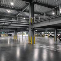 Modern Prefabrik Çelik Yapı Otopark Binası Çok Katlı Metal Araç Garaj Tesisi Fabrikadan Doğrudan Satış