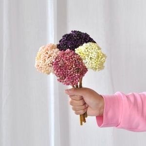 JCF310 Venta al por mayor Artificial Real Touch Bayas frescas Hydrangea Buds Semillas <span class=keywords><strong>de</strong></span> frutas Decoración floral para eventos <span class=keywords><strong>de</strong></span> boda - Product Image 4