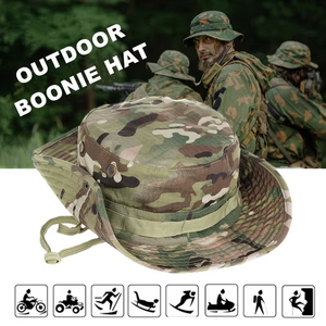 Sombrero de camuflaje, sombreros de cubo, caza al aire libre, senderismo, pesca, Protector solar, sombrero de pescador, estilo táctico para hombres - Product Image 2
