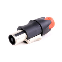 Conectores de cable de altavoz de alta calidad Enchufe de audio Conector de altavoz Speakon Pro de 4 pines para NL4FC NL2FC