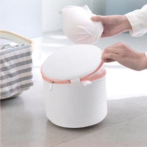 Commercio all'ingrosso di alta qualità a doppio strato di maglia in poliestere reggiseno di protezione biancheria sacchetti di lavaggio - Product Image 3