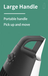 Orka Thuis Kantoor Elektrische Toren Ventilatie Ventilator Zonder Blaas Lucht Zuiveren Moderne Mechanische 4-Speed Plastic Doos Outdoor Hotel - Product Image 4