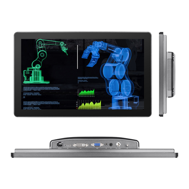 High Quality 22 Inch Touchscreen IP65 Water-proof Panel Wall Mounted 1080P FHD Wall Mount Capacitive Industrial Touch Monitor