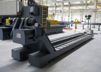 Machine de perçage à portique mobile CNC haute vitesse série PXD pour brides et plaques tubulaires