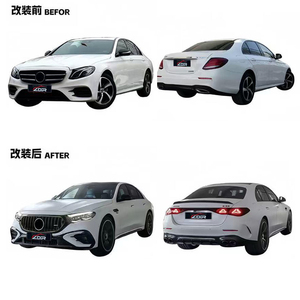 Kit carrosserie pour <span class=keywords><strong>Mercedes</strong></span> Benz Classe E W213 2016-2023 jusqu'à W214 <span class=keywords><strong>E53</strong></span> <span class=keywords><strong>AMG</strong></span> 2025 Nouveau style en stock Kit de mise à niveau avec pare-chocs capot garde-boue - Product Image 6