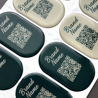 Pegatinas de Cristal Personalizadas Transparentes OEM Autoadhesivas 3D de Poliuretano o Resina Epoxi