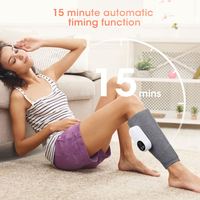 Fuß- und Beinmassagegerät Kabellos Beheizt Vibration 3-Stufen-Airbag 2000mAh Timer AS ALL STAR CE