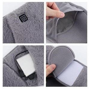 <span class=keywords><strong>Ceinture</strong></span> <span class=keywords><strong>chauffante</strong></span> électrique portable rechargeable par USB, réglable, pour le dos, chauffe-mains, <span class=keywords><strong>ventre</strong></span>, utérus, soulagement des douleurs menstruelles - Product Image 6