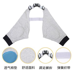 Genouillères pour chien, protections pour pattes avant, grises, soutien chaud pour les articulations, attelle pour chiens - Product Image 2