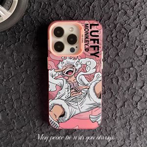 Trendy Designer PC Hard <strong>Shell</strong> <strong>Anime</strong> IMD Luffy One Piece Electroplating <strong>Mobile</strong> <strong>Phone</strong> Case for 11 12 13 14 15 16 17 Pro Max - Product Image 4