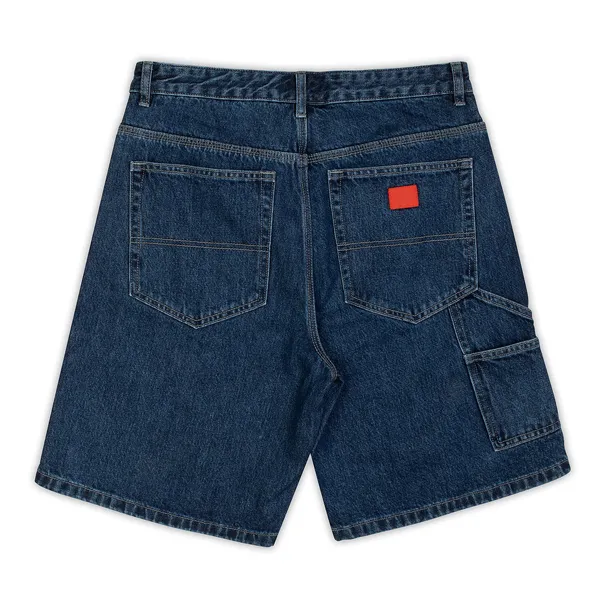 Personalizzato 2022 Australia nuova zelanda New Fashion Skater Shorts ragazzi Casual blu scuro Baggy Carpenter Denim Jeans Shorts 2023