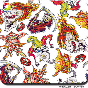 Tsautop <strong>Hydrographic</strong> 50cm Cartoon <strong>Pattern</strong> Film PVA Printable Water Transfer Printing <strong>Dipping</strong> Film - Product Image 3