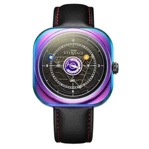 2021 стильные водонепроницаемые мужские часы из нержавеющей стали, светящиеся часы, повседневные Простые роскошные часы для мужчин