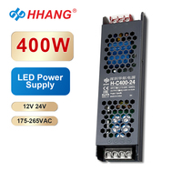 Alimentation LED 400W à tension constante 12V 24V, unité d'alimentation à découpage pour bande LED intérieure