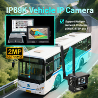 Caméra de recul Full HD 1080P AHD avec IA BSD pour camions, système de recul pour bus, étanche, IA IPC 1080P 4G, caméra de camion