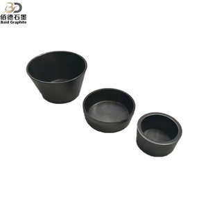 بوتقة جرافيت عالية القوة والنقاء مخصصة، 1 كجم و2 كجم و3 كجم، بوتقة سيليكون لصهر المعادن لمعالجة المعادن - Product Image 3