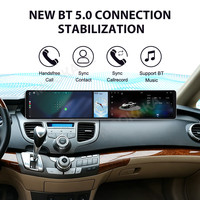 Автомагнитола MOOKAKA 12.3" + 4.99" + 12.3" для Honda Odyssey 2005-2010 с Android, GPS-навигацией, беспроводным CarPlay и интерактивным экраном