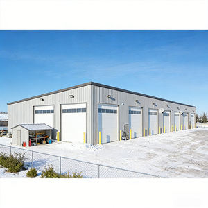 Atelier préfabriqué en structure métallique à faible coût, conception industrielle pour entrepôts, appartements, garages, hôtels - Product Image 2