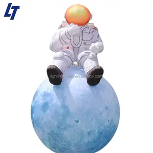 轻型宇航员充气装饰巨型炸毁太空人气球人体服装H917