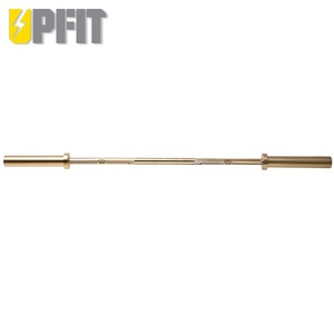 Barra de pesas de aleación de titanio para hombre, 20kg, levantamiento de pesas, cromo duro, entrenamiento de fuerza, competición - Product Image 3