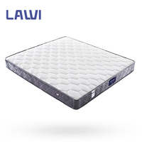 Matelas de lit d'hôtel en mousse à mémoire de forme gel, tissu tricoté de haute qualité LAWI, dernières conceptions, confortable et à prix abordable