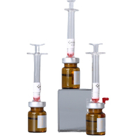 Le kit comprend des seringues, des matériaux d'emballage, des seringues pour sérum, des ampoules de poudre lyophilisée, des flacons de 5 ml et de l'acide hyaluronique.
