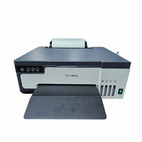 Nouveau bureau DTF imprimante conception intelligente encre pigmentée semi-automatique pour T-Shirt casquette Shorts impression RC-L18050 A3 DTF Machine d'impression