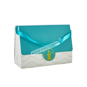 Luxury Handbag Style <b>Folding</b> Box Custom Rigid Cardboard Collapsible Packaging for Cosmetics Jewelry and Fashion Gift Sets - Product Image 4