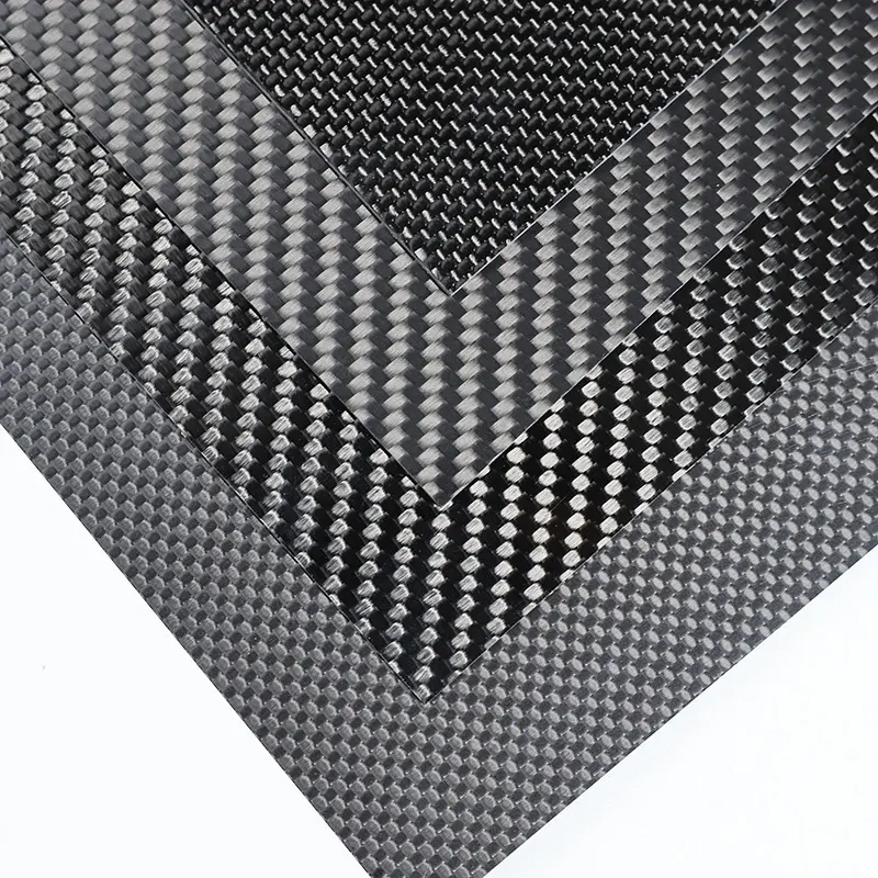 Feuille de fibre de carbone Offre Spéciale 3K plaque de carbone OEM personnalisée 2.5mm feuille de fibre de carbone CNC