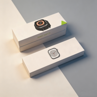Boîte cadeau de montre écologique recyclée de luxe pour présentation en magasin, emballage en papier, fabricant avec insert personnalisé