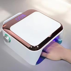 Lampe à LED UV professionnelle 54W pour le séchage rapide du vernis gel, sécheuse à ongles avec support, rechargeable, lampe UV pour manucure et pédicure - Product Image 3