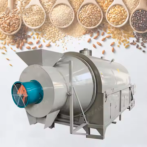 Séchoir rotatif industriel pour grains de café et céréales, équipement agricole pour le séchage du blé et du riz avec moteur et composants essentiels - Product Image 3