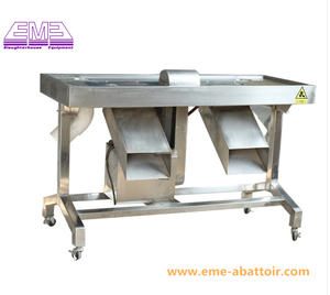 Tự động gia cầm Mề bên trong máy lột bao gồm động cơ mang động cơ hộp số cho trang trại nhà hàng giết mổ dòng - Product Image 2