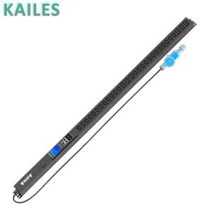 PDU Inteligente KAILES (KLS) Serie K55 ZA, 32A CA, Monofásica, para Rack, 24C13+6C19 (Enchufe Anti-Caída) + 2 Interruptores de Circuito - Product Image 3