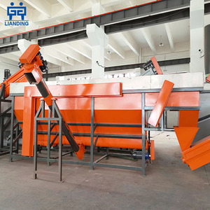 פסולת פלסטיק מחזור מכונת עבור PE PP HDPE פוליאתילן סרטי שקיות פלסטיק כביסה מחזור קו - Product Image 2