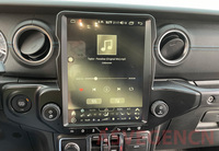 Le plus récent lecteur DVD de radio vidéo de voiture Cota-core à écran vertical tactile Android de 12.1 pouces pour Jeep Wrangler 2018-2022 avec Carplay DSP