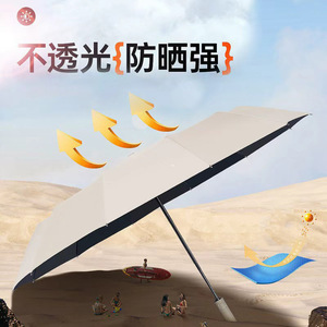 Parapluie pliant automatique 24 baleines, structure en fer, ouverture automatique par bouton, protection solaire, idéal pour les voyages, cadeau d'affaires, personnalisation publicitaire - Product Image 3