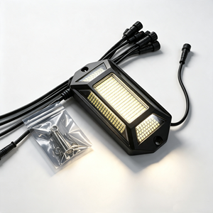 ไฟร็อคไลท์สีขาว LED รุ่นใหม่ Kingshowstar 396 ปี 2026 กำลังสูง กันน้ำ โครงอะลูมิเนียม สำหรับรถออฟโรด 12V - Product Image 6
