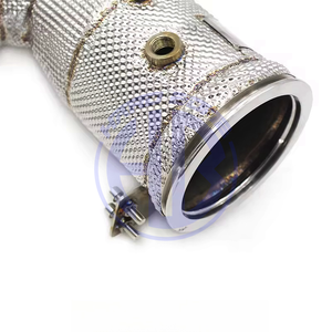 Système d'échappement automobile Bouclier thermique Catted Tuyau d'échappement pour Porsche 992 Downpipes - Product Image 6