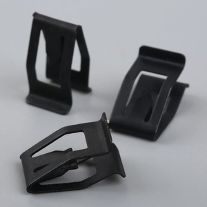 Clip de fixation en plastique noir pour garniture de tableau de bord, lot de 10, pièces automobiles - Product Image 4