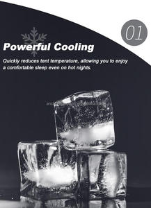 Climatiseur portable ACTECmax Single Cooling AC.699.018 sans drainage 490W 220V 110V, mobile pour <span class=keywords><strong>camping</strong></span>, tente et usage domestique - Product Image 5