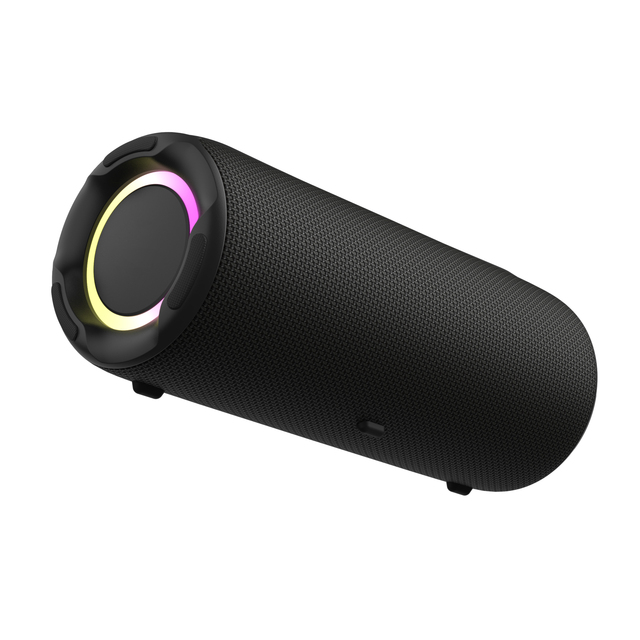 China Factory Oem Bluetooth Speaker 12w Waterproof Tws Wireless Caixa De Som Speaker Fabric IPX6 Led Speakers