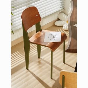 Nordic <b>Solid</b> <b>Wood</b> Dining Chair DY635544 Simple Home Student <b>Desk</b> Chair - Product Image 1
