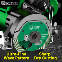 Nueva Disco de Corte de Diamante Ultrafino Verde de 105MM para Vidrio y Cerámica, Herramienta de Corte de Vidrio