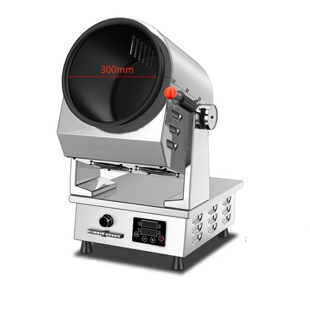 Fried Rice Restaurant Intelligent Automatic Wok Cooking Machine 360 Degree Drum Stir Fry Capacity Stir Fry Robot