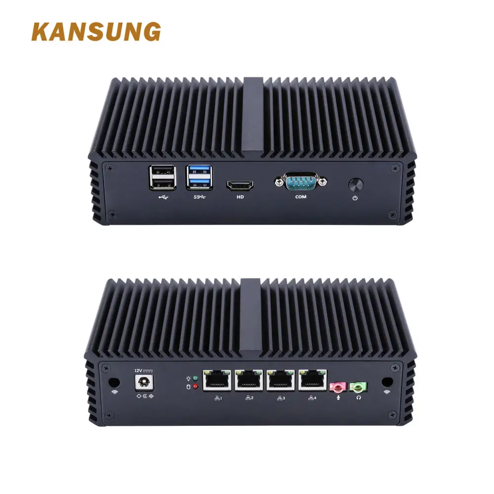 Kansung CPU คอมพิวเตอร์ตั้งโต๊ะแบบพกพา,ขนาดเล็ก PC Int El Processor Core I7 4500U 8G DDR3L 128G Msata SSD