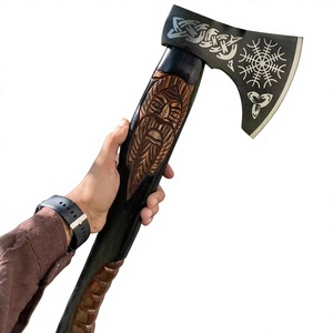 Hacha Vikinga Multifuncional de Acero Inoxidable 2026, Hecha a Mano con Funda Estilo Vikingo para Uso en Exteriores, Venta al Por Mayor - Product Image 2