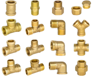 Bouchon de tuyau à filetage mâle femelle en laiton Systèmes de plomberie/CVC en laiton Durabilité des conduites d'eau/d'<span class=keywords><strong>air</strong></span> - Product Image 5